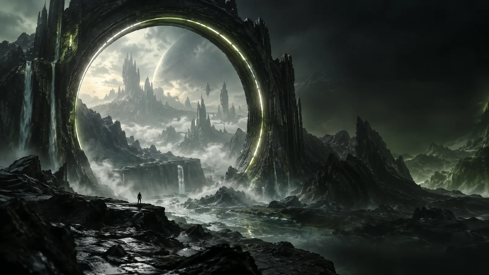 Fantasy worldbuilding visual